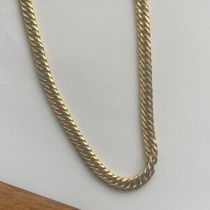 Mejuri Gold Plated Sterling Silver Chain Necklace